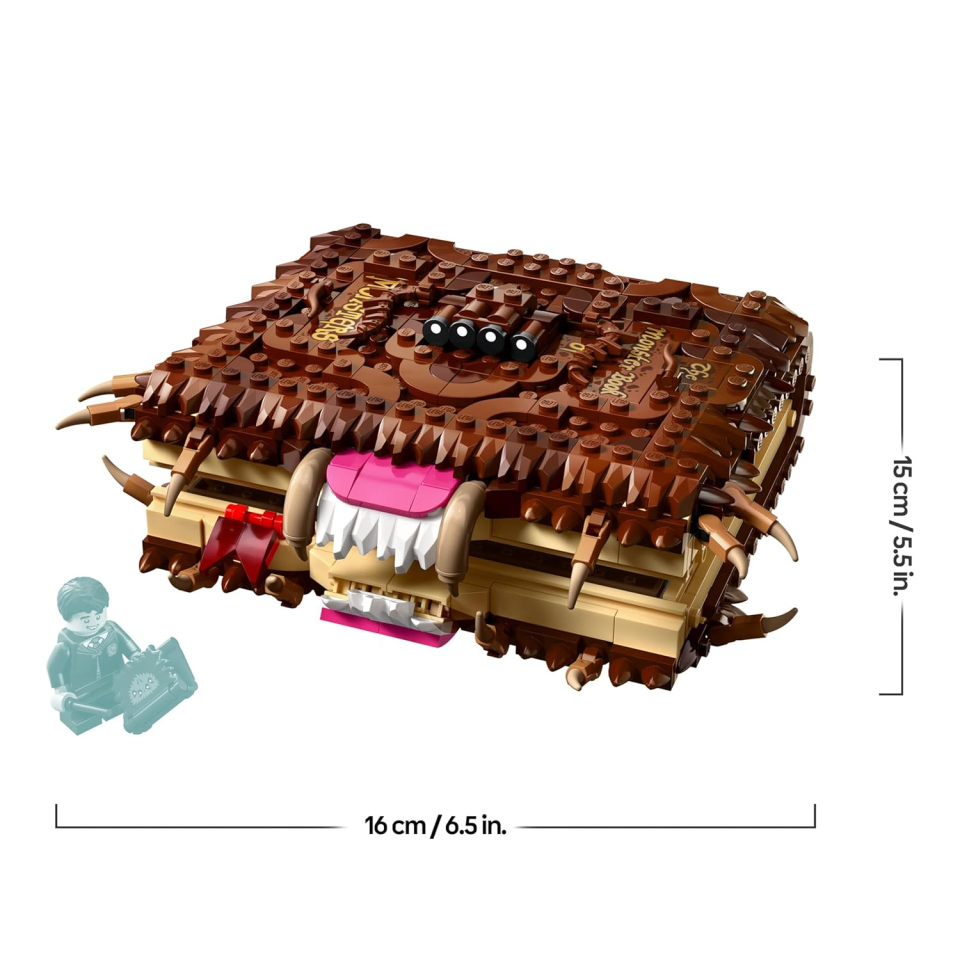 LEGO Harry Potter Libro Mostro dei Mostri Azzannante con Neville Paciock