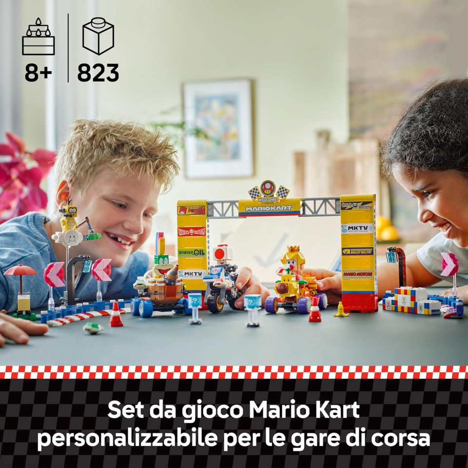 LEGO Super Mario Kart – Pack Baby Peach e Gran Premio