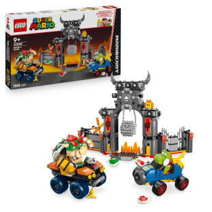 LEGO Super Mario Kart – Castello di Bowser con Yoshi e 2 Veicoli