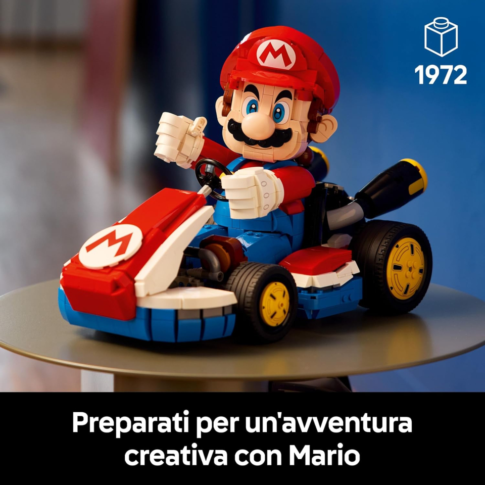 LEGO Mario Kart – Mario e Kart Standard da Esposizione