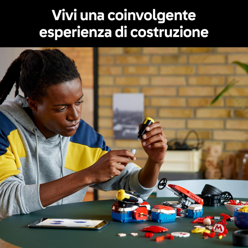 LEGO Mario Kart – Mario e Kart Standard da Esposizione