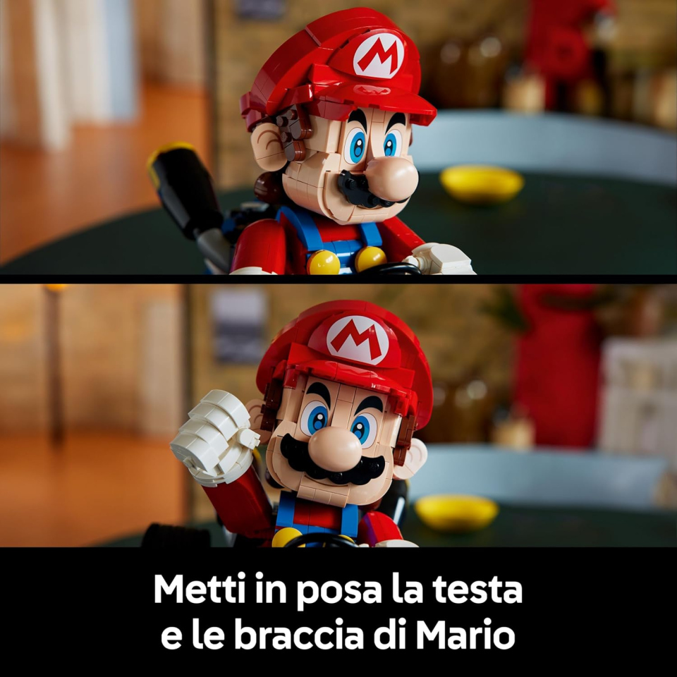 LEGO Mario Kart – Mario e Kart Standard da Esposizione