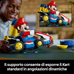 LEGO Mario Kart – Mario e Kart Standard da Esposizione