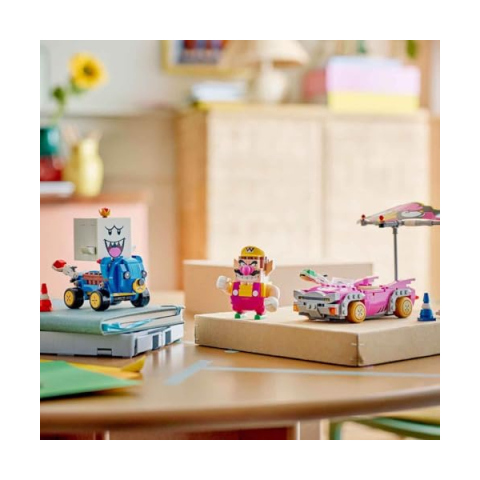 LEGO Super Mario Kart – Wario e Re Boo con Discocabrio e Quad orsetto
