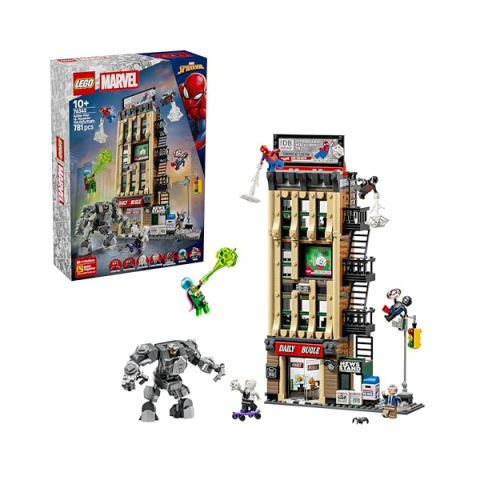LEGO Marvel Spider-Man vs Mysterio Daily Bugle 76342