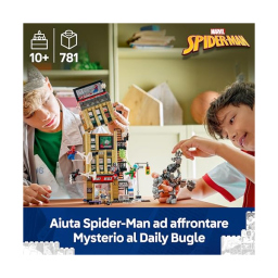 LEGO Marvel Spider-Man vs Mysterio Daily Bugle 76342
