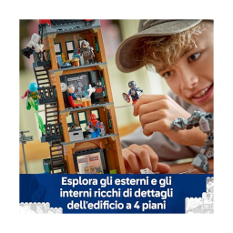 LEGO Marvel Spider-Man vs Mysterio Daily Bugle 76342