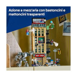 LEGO Marvel Spider-Man vs Mysterio Daily Bugle 76342