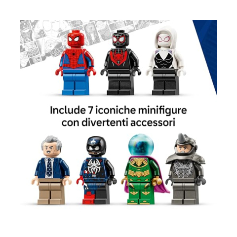 LEGO Marvel Spider-Man vs Mysterio Daily Bugle 76342