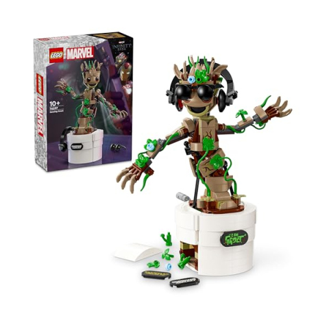 LEGO Marvel Groot Ballerino 76297 – Set Costruzioni Danzante