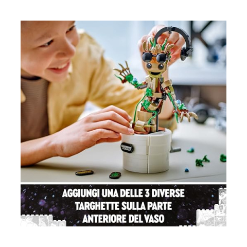 LEGO Marvel Groot Ballerino 76297 – Set Costruzioni Danzante