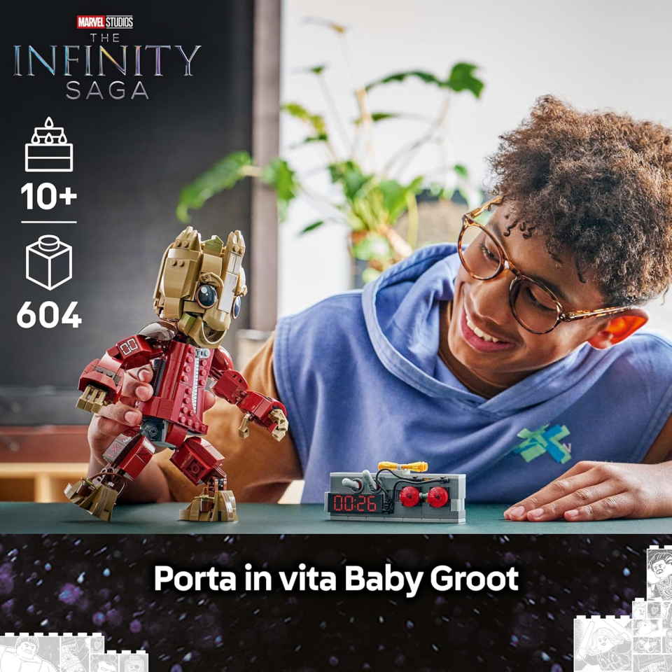 LEGO Marvel Groot in Tuta da Ravager 76341