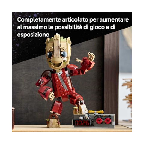 LEGO Marvel Groot in Tuta da Ravager 76341