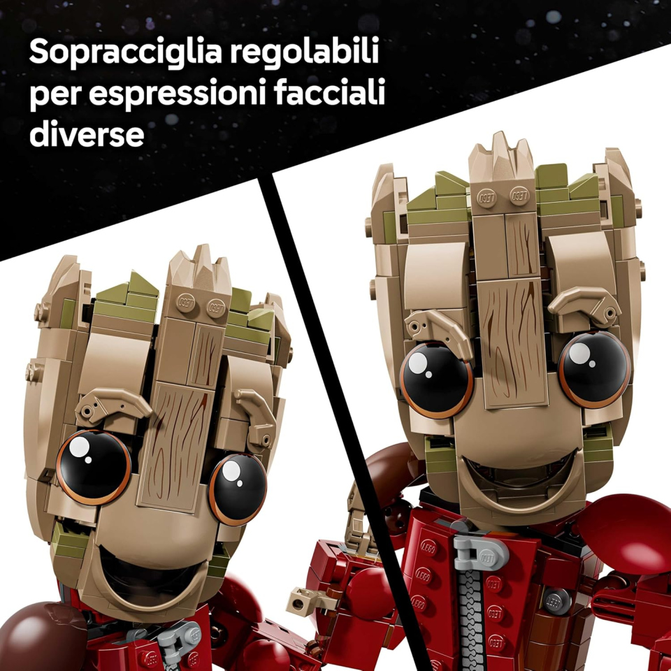 LEGO Marvel Groot in Tuta da Ravager 76341