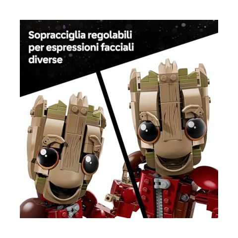 LEGO Marvel Groot in Tuta da Ravager 76341