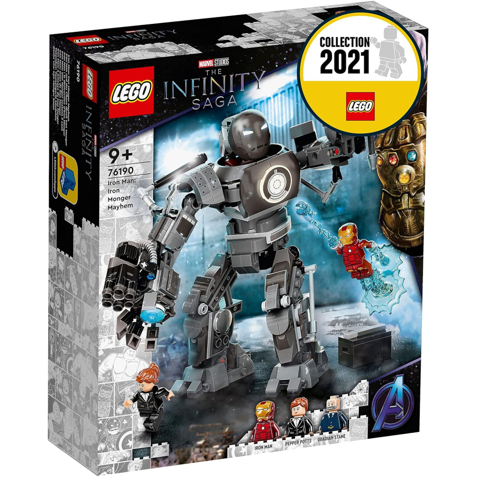LEGO Marvel Iron Monger Mech – Set Supereroi Avengers 76190