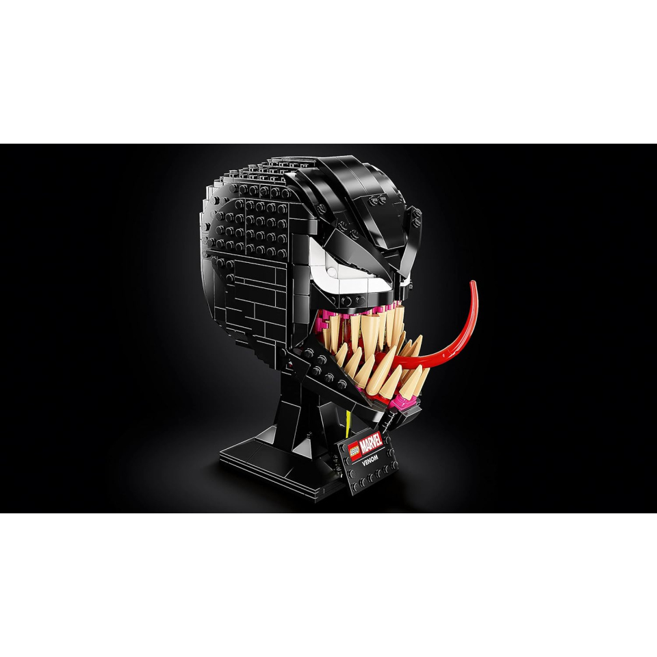 LEGO Marvel Maschera di Venom 76187 – Set da Collezione per Adulti