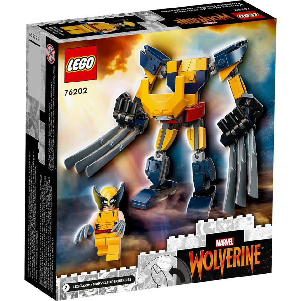 LEGO Marvel Armatura Mech di Wolverine 76202