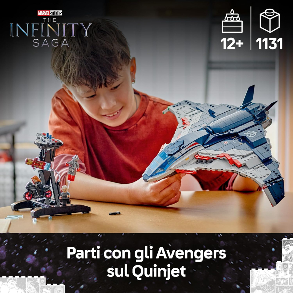 LEGO Marvel Quinjet Avengers Age of Ultron 76325