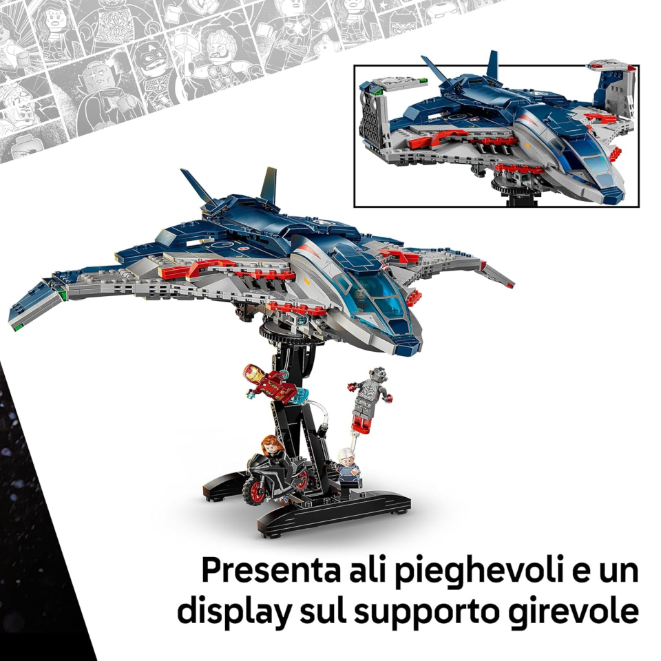 LEGO Marvel Quinjet Avengers Age of Ultron 76325