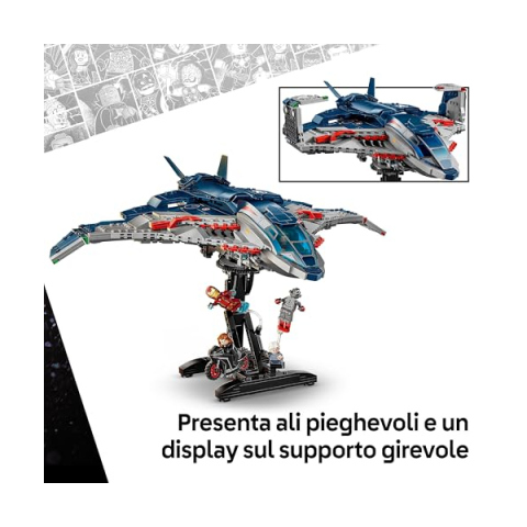 LEGO Marvel Quinjet Avengers Age of Ultron 76325