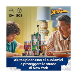 LEGO Marvel Spider-Man Contro Oscorp 76324 - Set Costruzioni con 8 Minifigure