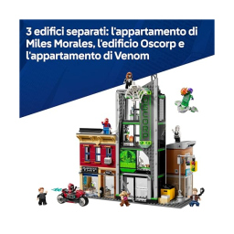 LEGO Marvel Spider-Man Contro Oscorp 76324 - Set Costruzioni con 8 Minifigure