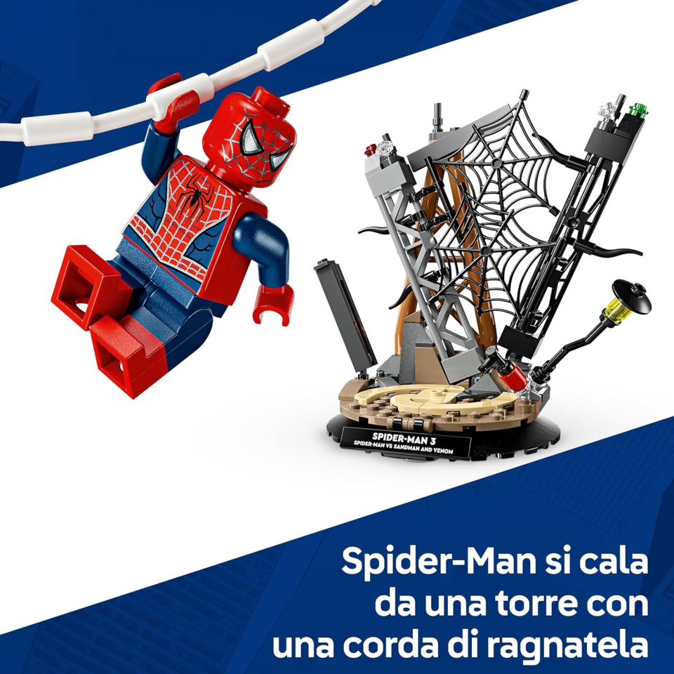 LEGO Marvel Battaglia Epica Spider-Man vs Sandman 76334