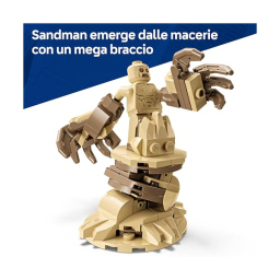 LEGO Marvel Battaglia Epica Spider-Man vs Sandman 76334