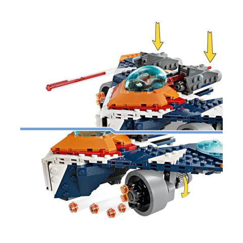 LEGO Marvel Warbird di Rocket vs. Ronan 76278
