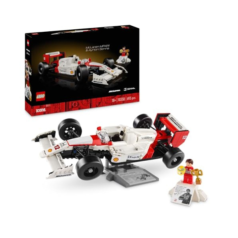 LEGO Icons McLaren MP4/4 con Ayrton Senna 10330