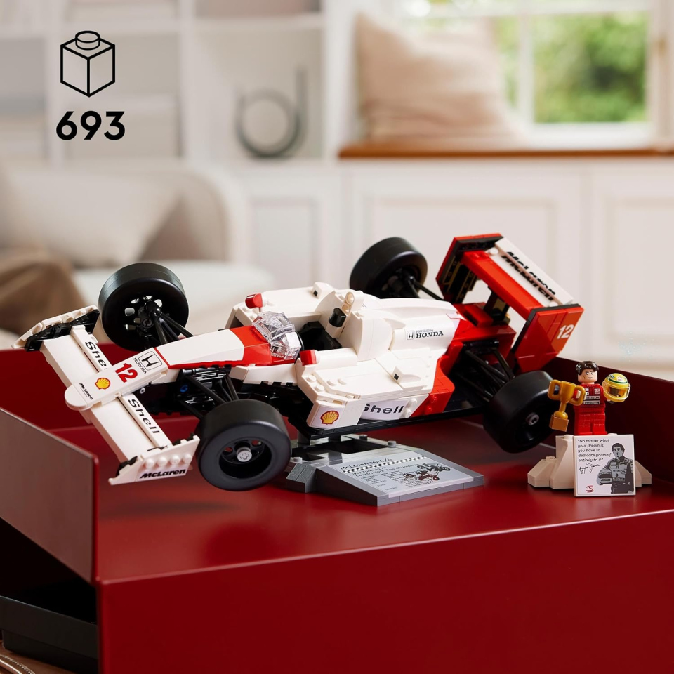 LEGO Icons McLaren MP4/4 con Ayrton Senna 10330
