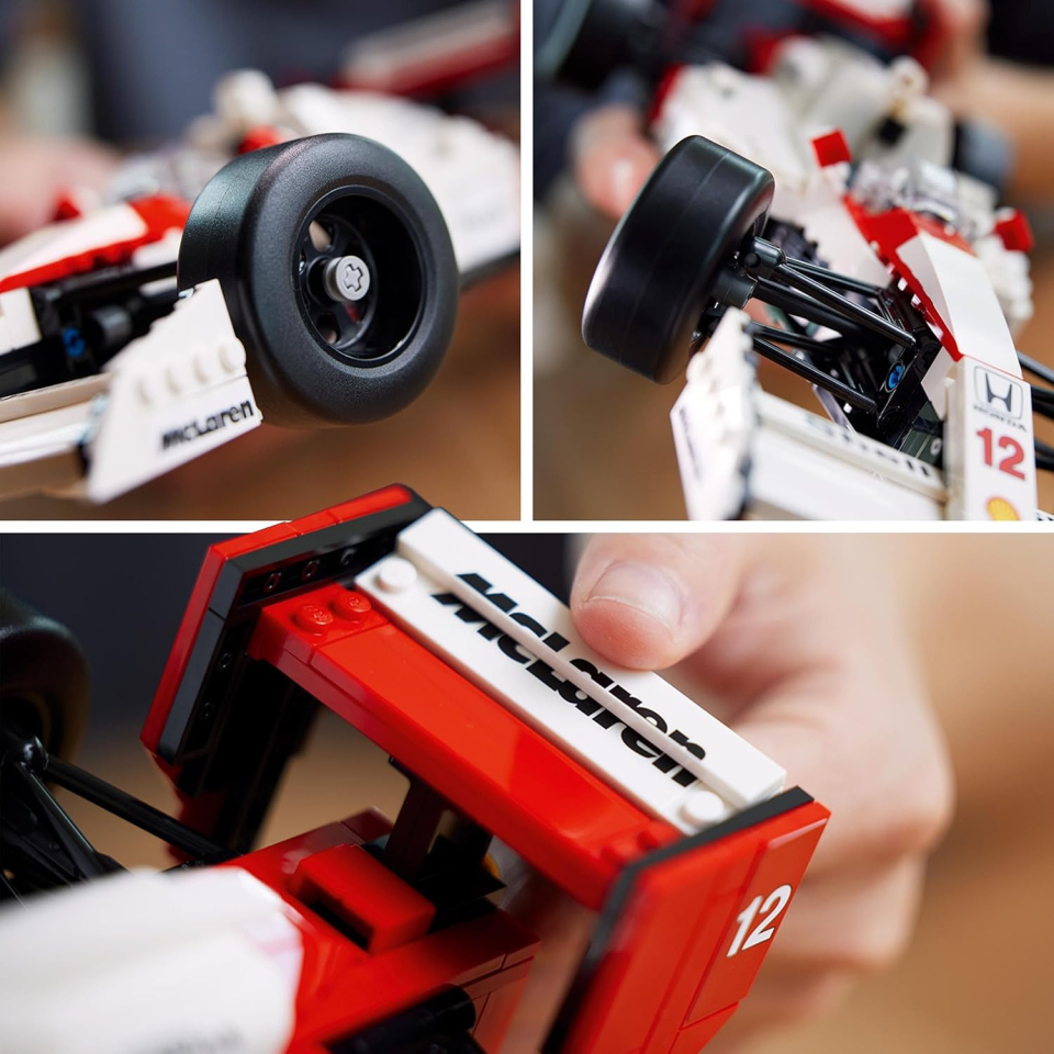 LEGO Icons McLaren MP4/4 con Ayrton Senna 10330