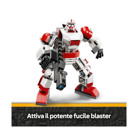 LEGO Star Wars Mech Clone Shock Trooper con Minifigure