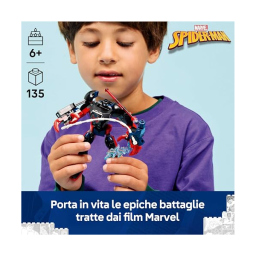 LEGO Marvel Mech di Miles Morales vs Spider-Man 2099 (76337)