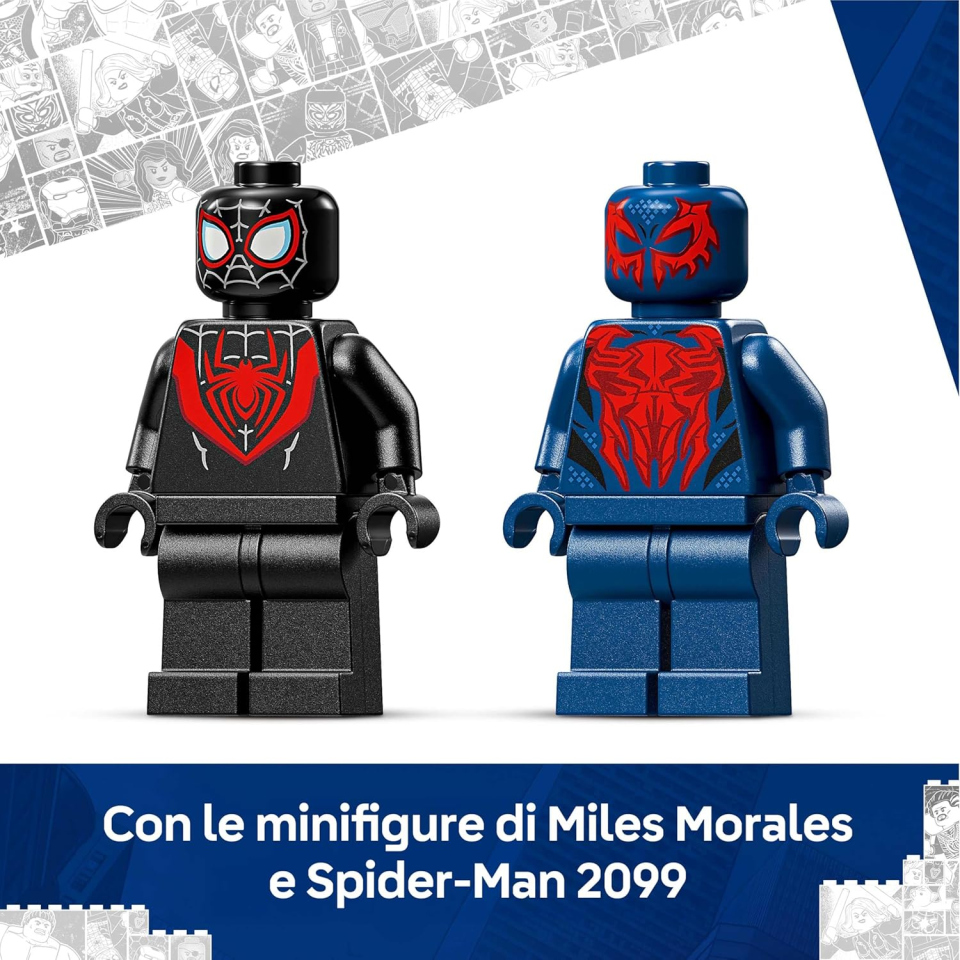 LEGO Marvel Mech di Miles Morales vs Spider-Man 2099 (76337)