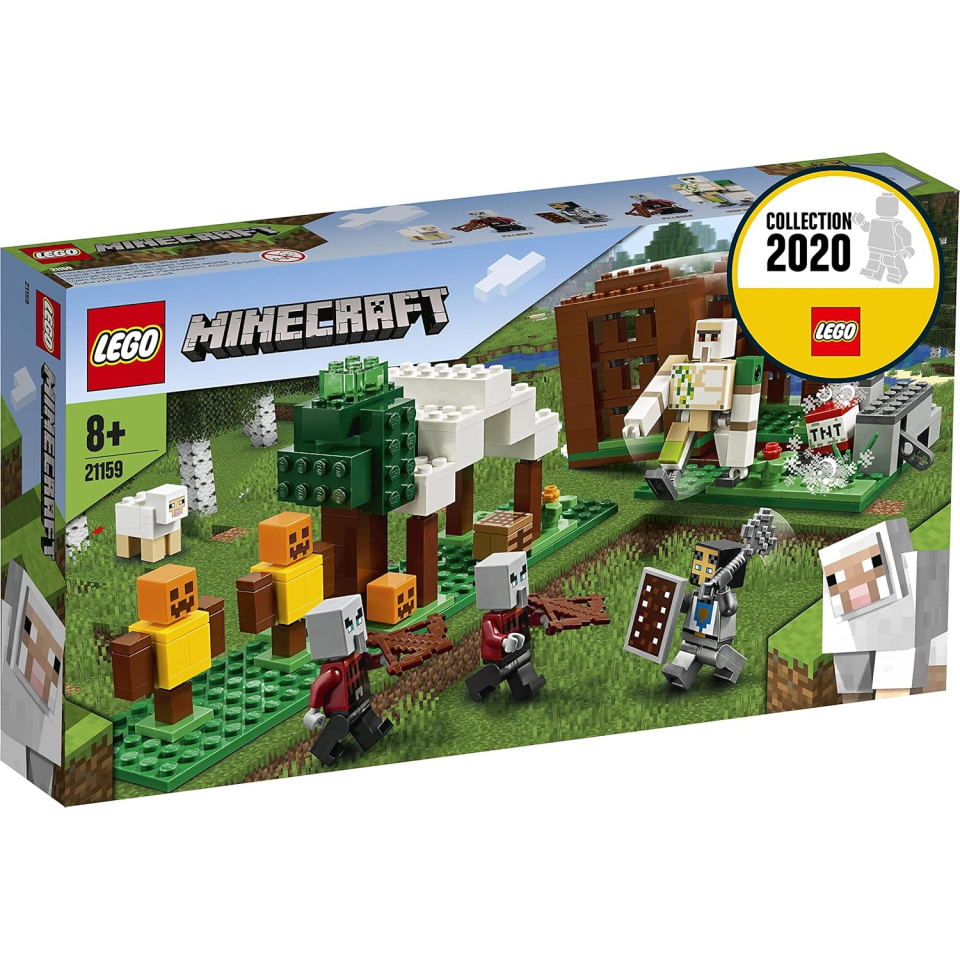LEGO Minecraft Avamposto del Saccheggiatore 303 pezzi
