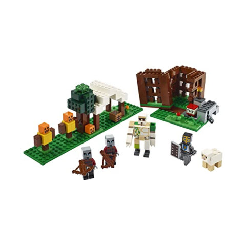 LEGO Minecraft Avamposto del Saccheggiatore 303 pezzi