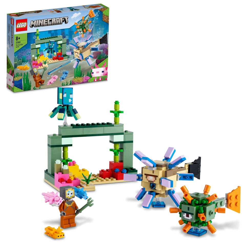 LEGO Minecraft La Battaglia del Guardiano – Set Subacqueo 21180