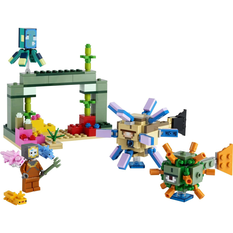 LEGO Minecraft La Battaglia del Guardiano – Set Subacqueo 21180