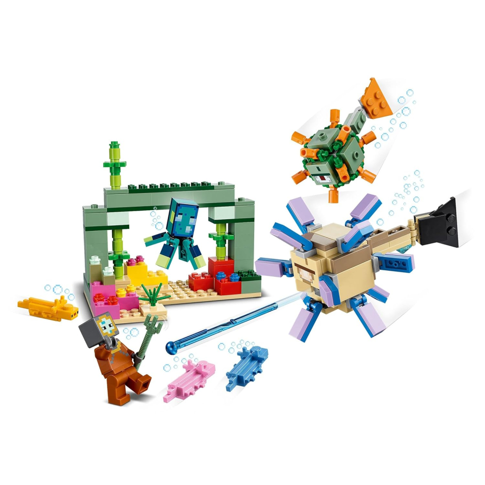 LEGO Minecraft La Battaglia del Guardiano – Set Subacqueo 21180