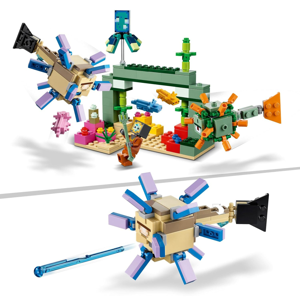 LEGO Minecraft La Battaglia del Guardiano – Set Subacqueo 21180