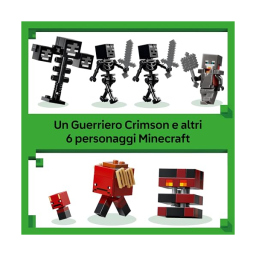 LEGO Minecraft Battaglia Contro il Wither 21590 – Set Costruzioni con Portale del Nether