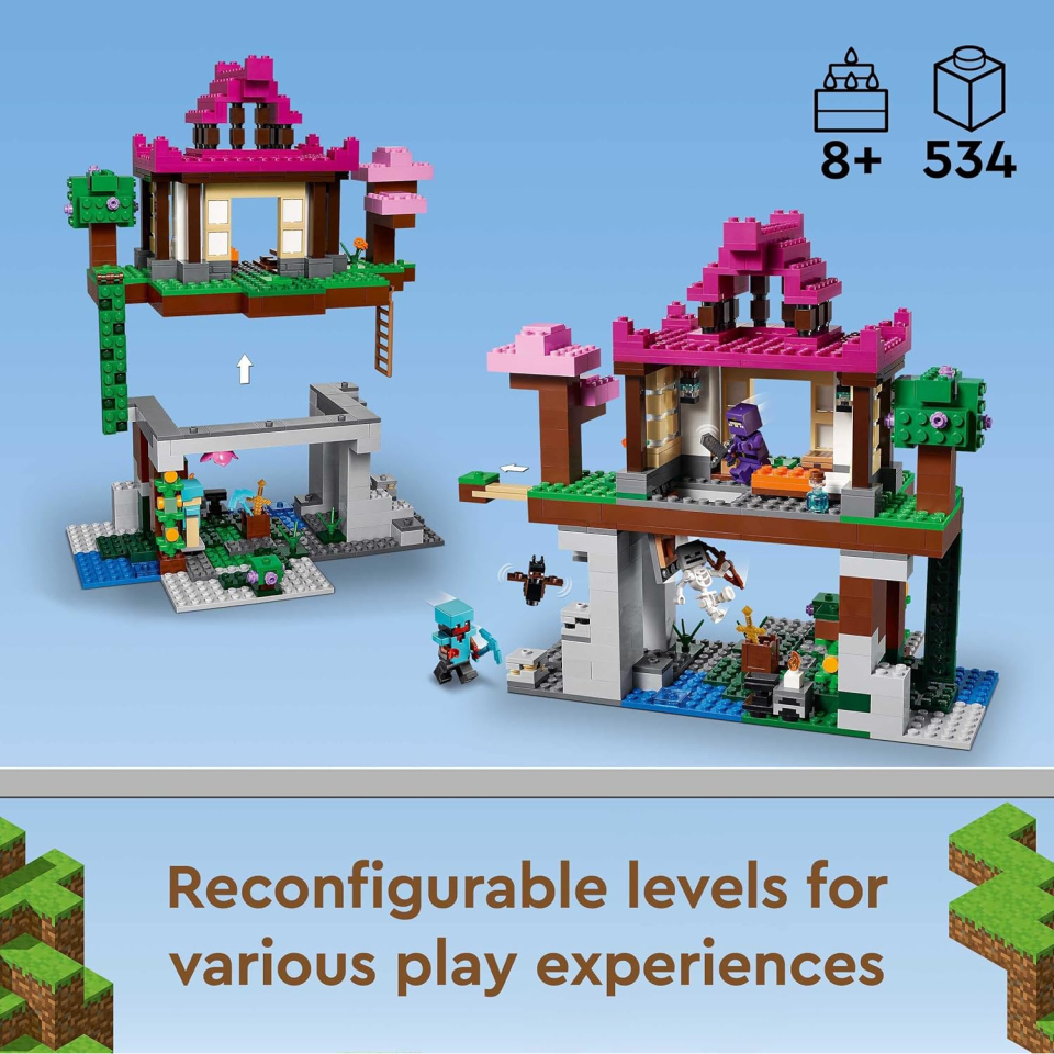 LEGO Minecraft I Campi d'Allenamento – Dojo e Bottega del Fabbro