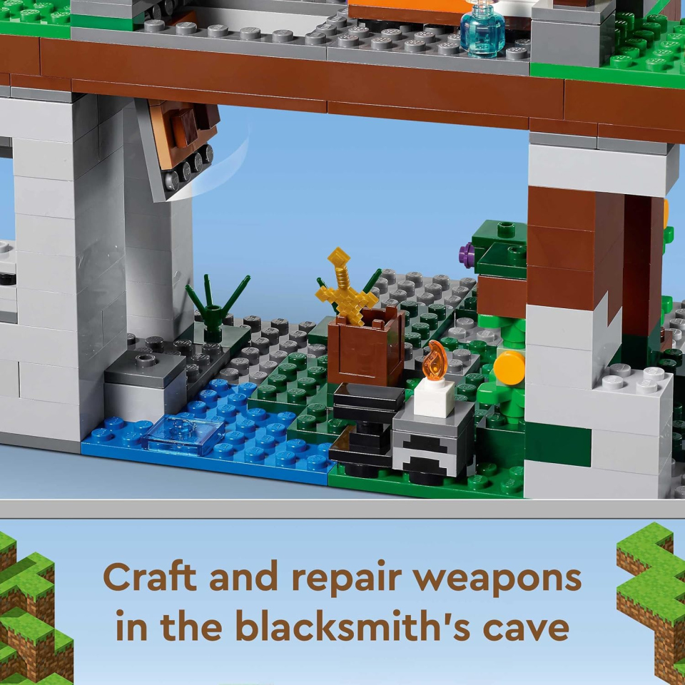 LEGO Minecraft I Campi d'Allenamento – Dojo e Bottega del Fabbro