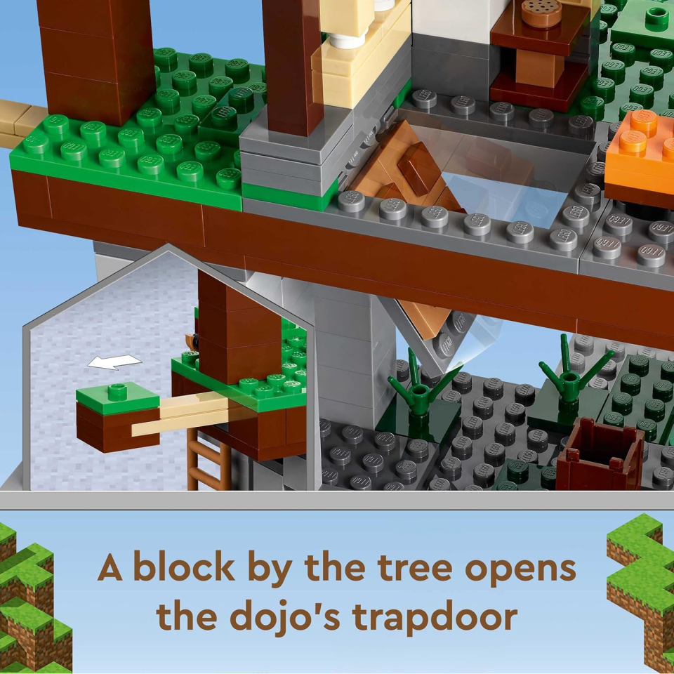 LEGO Minecraft I Campi d'Allenamento – Dojo e Bottega del Fabbro