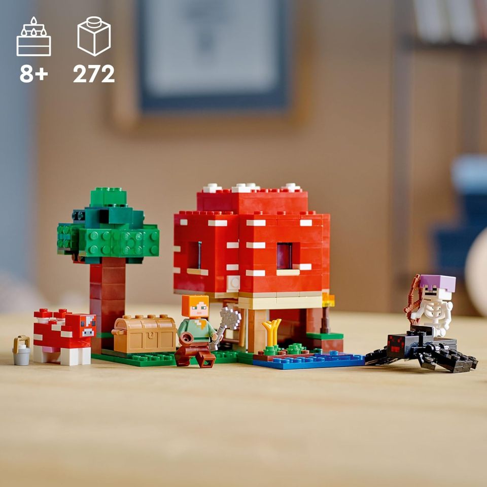 LEGO Minecraft La Casa dei Funghi – Set 21179