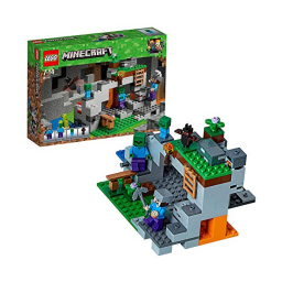 LEGO Minecraft La Caverna dello Zombie con Steve e Zombie
