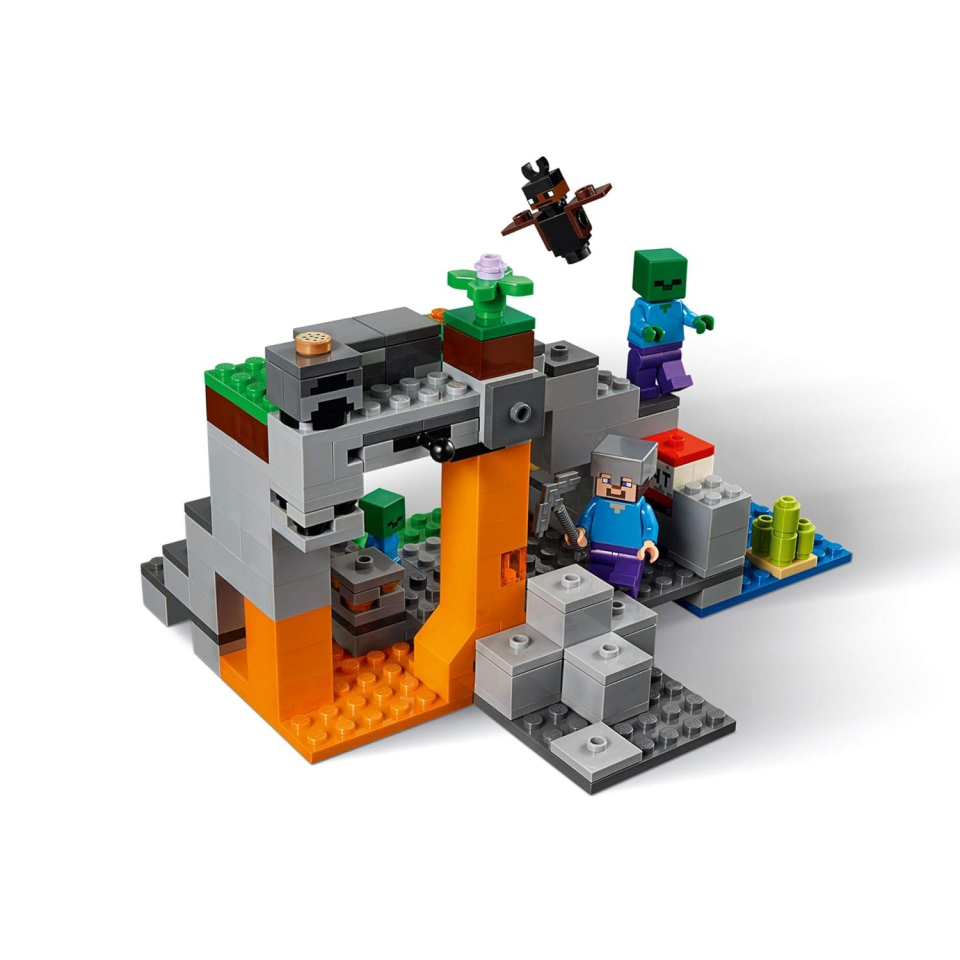 LEGO Minecraft La Caverna dello Zombie con Steve e Zombie