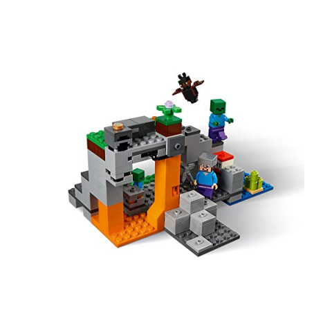 LEGO Minecraft La Caverna dello Zombie con Steve e Zombie